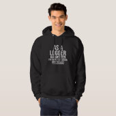 Veste À Capuche Logger Im Pas Argument Logger Logger Logging Arbor (Devant entier)