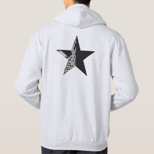 VESTE À CAPUCHE LOGO BOÎTE (Dos)