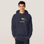 Veste À Capuche Logo Classique des Puffins de Pittsburgh (Devant entier)