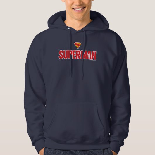 Veste À Capuche Logo classique Superman Bold (Devant)