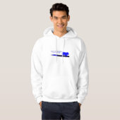 Veste À Capuche Logo de Blue Line (Devant entier)