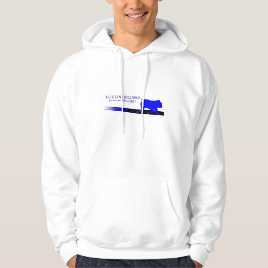 Veste À Capuche Logo de Blue Line (Devant)