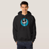 Veste À Capuche Logo de fournisseurs de panda du peloton | de (Devant entier)