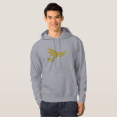 Veste À Capuche Logo de libéraux démocrates (Devant entier)