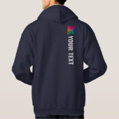 Veste À Capuche Logo de l'image à deux faces Ajouter des outils de (Dos)