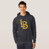 Veste À Capuche Logo de Long Beach State (Devant entier)