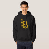 Veste À Capuche Logo de Long Beach State (Devant entier)