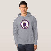 Veste À Capuche Logo de Phi Alpha Delta (Devant entier)