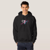 Veste À Capuche Logo des Coeurs Supergirl (Devant entier)