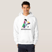 Veste À Capuche Logo des Sœurs de la réduction des risques (Devant entier)