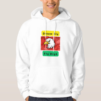 Veste À Capuche Logo Dream Big Fly avec Aigle