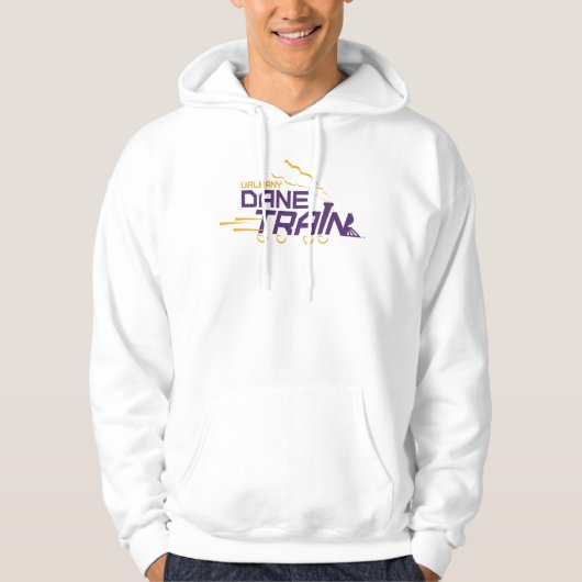 Veste À Capuche Logo du train UAlbany Dane (Devant)
