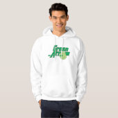 Veste À Capuche Logo Flèche verte (Devant entier)