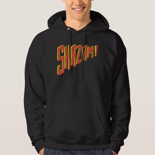 Veste À Capuche Logo Shazam Rouge/Jaune (Devant)