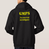 Veste À Capuche logo vert de crâne de gmps (Dos)