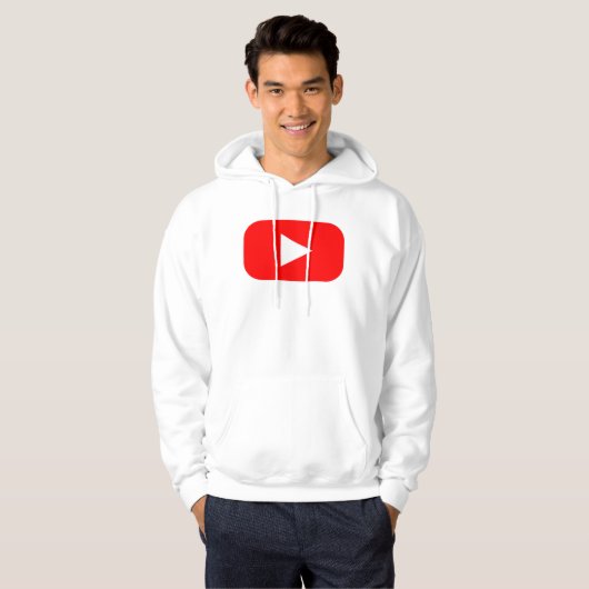 Veste À Capuche Logo YouTube (Devant entier)