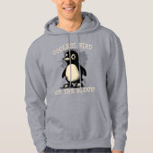 Veste À Capuche L'Oiseau le Plus Cool du Quartier ! - Manchot Char (Devant)