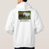 Veste À Capuche longue douille avec le capot (Dos)