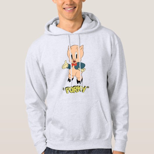 Veste À Capuche LOONEY TUNES™ Rires rétro | Cochon de porc (Devant)