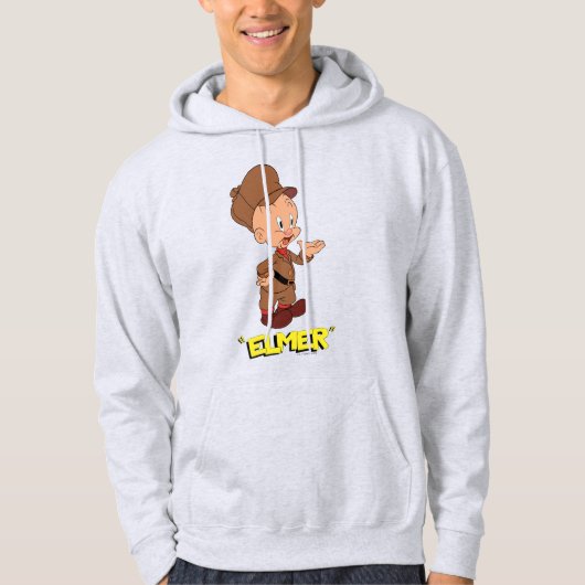Veste À Capuche LOONEY TUNES™ Rires rétro | ELMER FUDD™ (Devant)