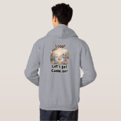 Veste À Capuche Loop & Girlfriend Aesthetic Sweatshirt (Dos entier)