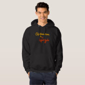 Veste À Capuche L'optimisme est un style de vie Mentalité optimist (Devant entier)