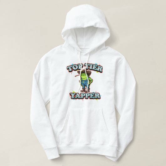 Veste À Capuche L'Original 'Cowboy Frog' Impression de Graffiti 3D (Design devant)