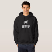 Veste À Capuche Loup Loup (Devant entier)