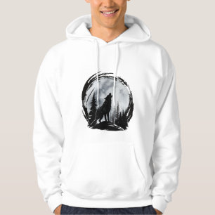Veste À Capuche Loup noir