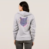 Veste À Capuche Loups (Dos entier)