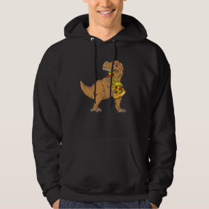 Veste À Capuche Louveur de tranche de pizza Dinosaur