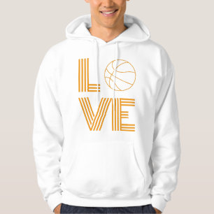 Veste À Capuche Love Basketball cadeau