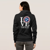 Veste À Capuche LOVE Franklin Tennessee (Dos entier)