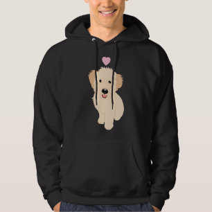 Veste À Capuche Love Golden Whoodle Wheaten Terrier Poodle Mix Pup