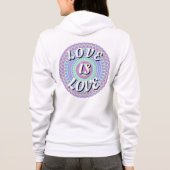 Veste À Capuche Love Is Love Fierté (Dos)
