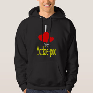 Veste À Capuche Love Poodle Yorkshire Terrier