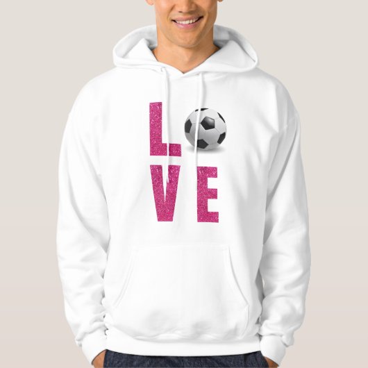 Veste À Capuche Love Soccer (Devant)