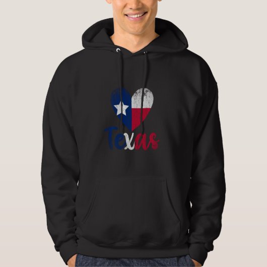 Veste À Capuche Love Texas (Devant)