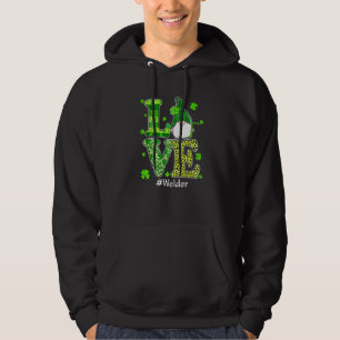 Veste À Capuche Love Welder Gnome Leopard St Patrick's Day Irish S