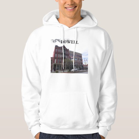 VESTE À CAPUCHE LOWELL MASSACHUSETTS (Devant)