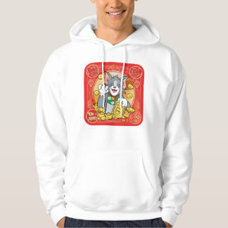 Veste À Capuche Lucky Cat Jerry Avec Sycees Or