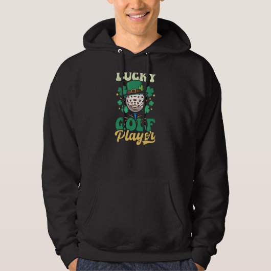 Veste À Capuche Lucky Golf Player St patrick Golf (Devant)
