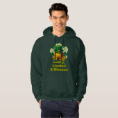 Veste À Capuche Lucky Loaded Blessed St Patrick’s Day - camiseta (Devant entier)