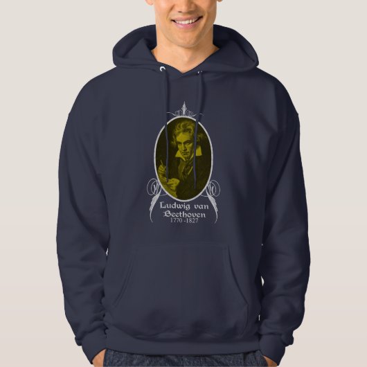 Veste À Capuche Ludwig van Beethoven (Devant)