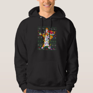 Veste À Capuche Luminaires de fée de Corgi de Dabbing laide doux d