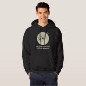 Veste À Capuche Lune triste (Devant entier)