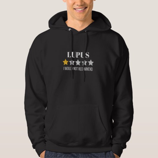 Veste À Capuche Lupus Ne Recommanderait Pas Lupus (Devant)