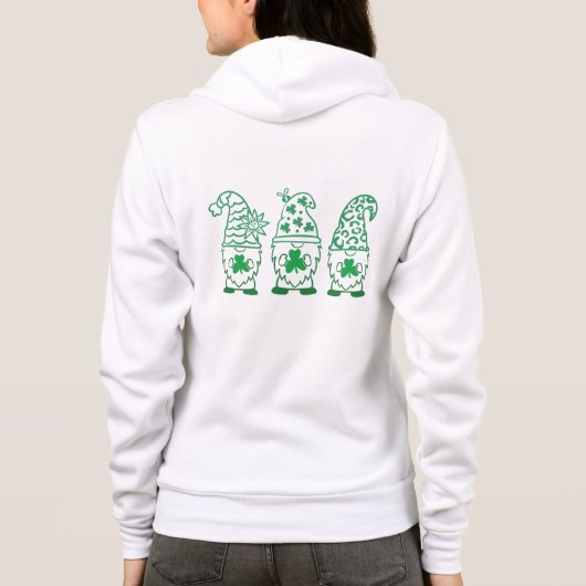 Veste À Capuche Lutins de la Saint-Patrick-67845 (Dos)