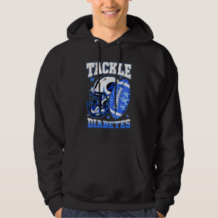 Veste À Capuche Lutter contre le diabète bleu Diabète Type 1 Sensi
