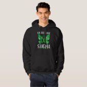 Veste À Capuche Lutter contre le papillon Stigma Sensibilisation à (Devant entier)